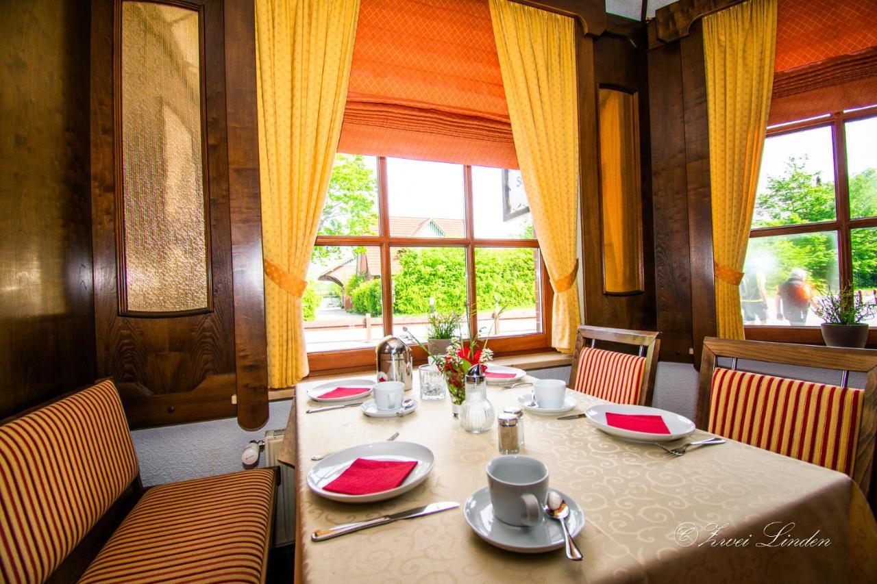 Hotel Zwei Linden - Links Der Elbe - Niedersachsen Balje Bagian luar foto
