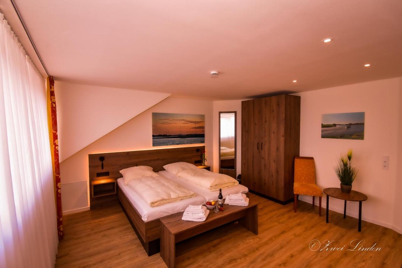 Hotel Zwei Linden - Links Der Elbe - Niedersachsen Balje Bagian luar foto