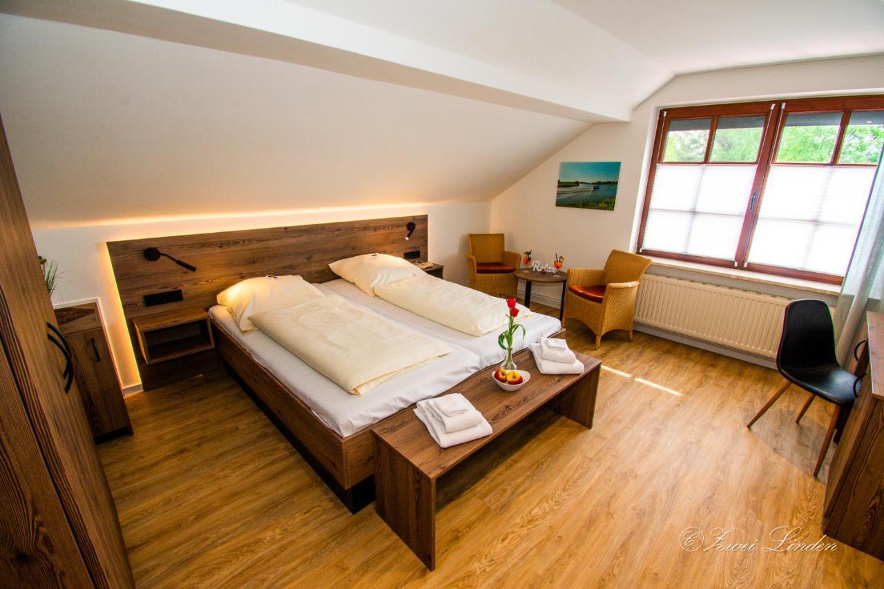 Hotel Zwei Linden - Links Der Elbe - Niedersachsen Balje Bagian luar foto