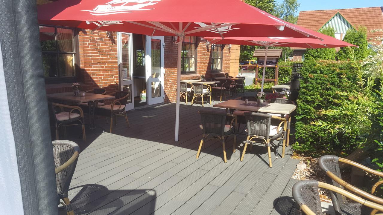 Hotel Zwei Linden - Links Der Elbe - Niedersachsen Balje Bagian luar foto